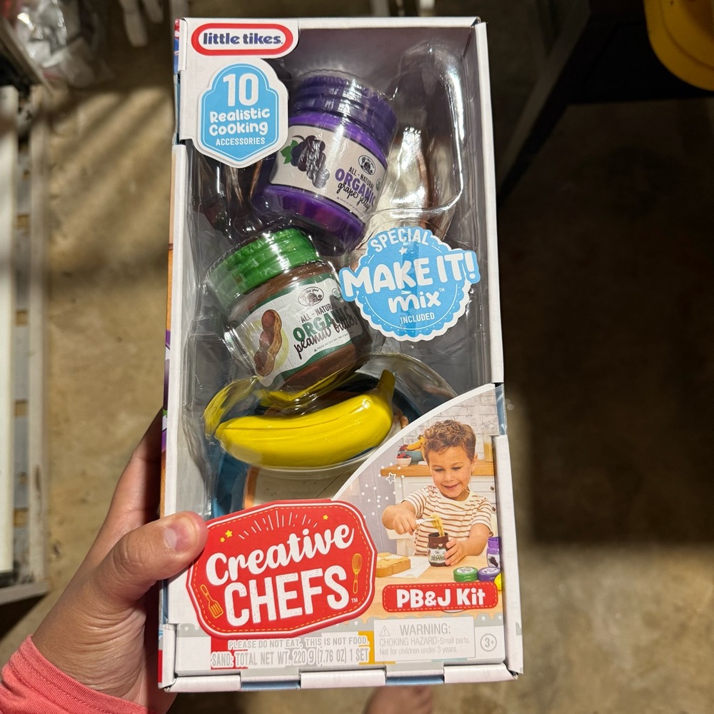 Creative Chefs PB&J Playset - Yellow, Green, Purple